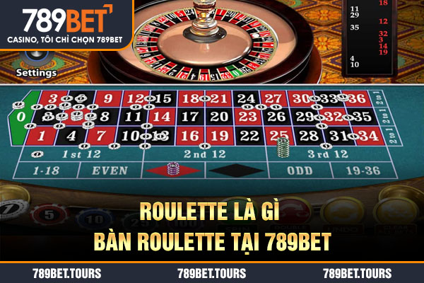 Roulette là gì – bàn roulette tại 789BET
